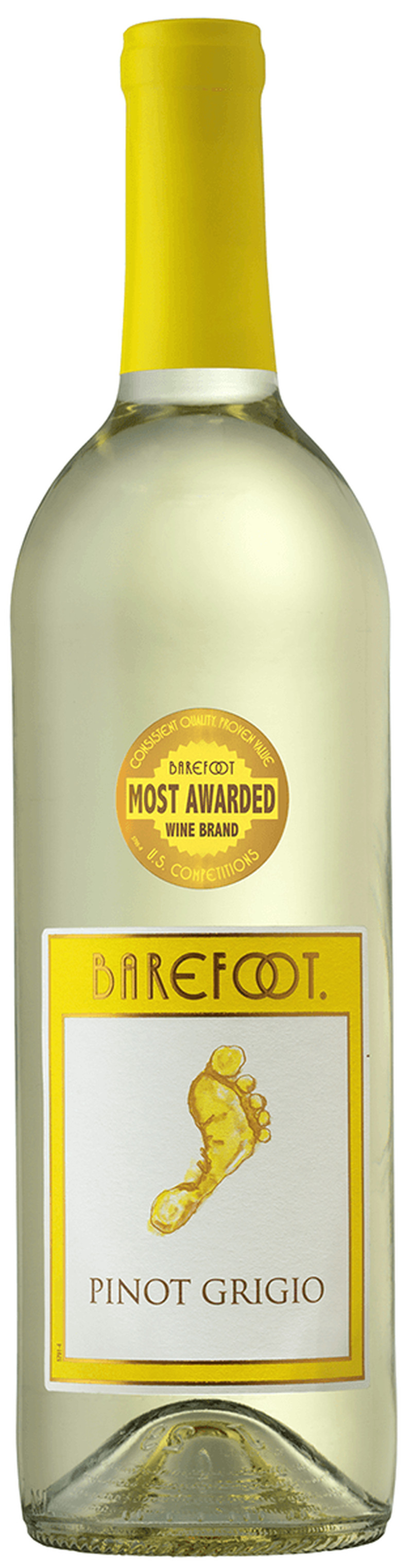 BAREFOOT PINOT GRIGIO 750ML