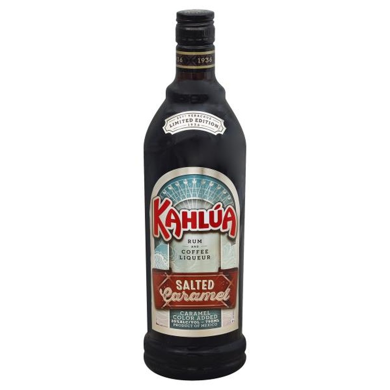 KAHLUA COFFEE SALTED CARAMEL LIQUEUR 750ml