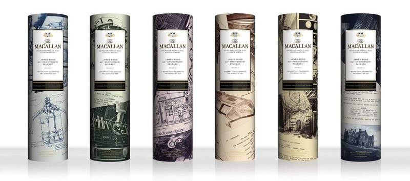 THE MACALLAN JAMES BOND COLLECTION 60TH ANNIVERSITY