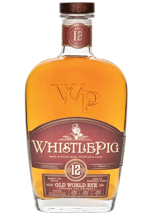 WHISTLEPIG 12YRS OLD STRAIGHT RYE 750ML