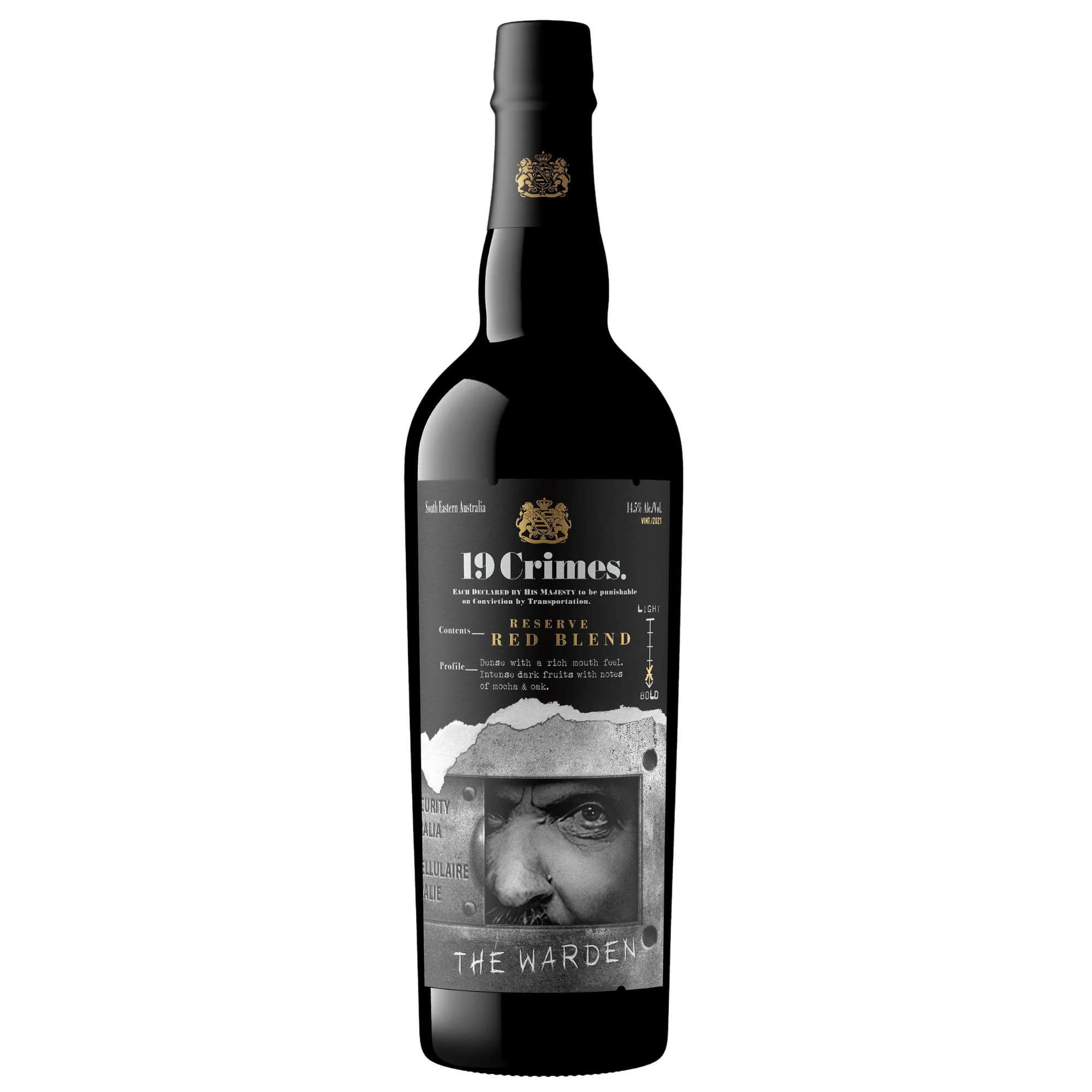 19 CRIMES THE WARDEN RED BLEND 750ML