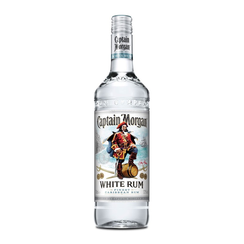 CAPTAIN MORGAN WHITE RUM 750ML