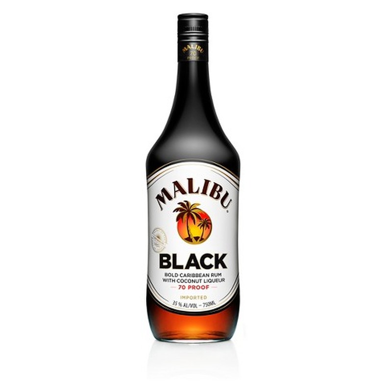 MALIBU BLACK RUM 1.75L