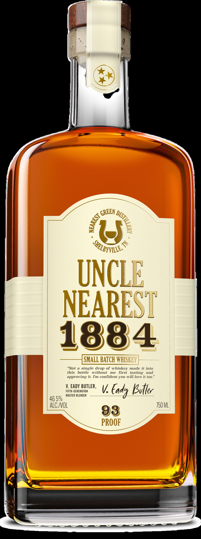UNCLE NEAREST 1884 SMALL BATCH 93 PROOF WHISKEY