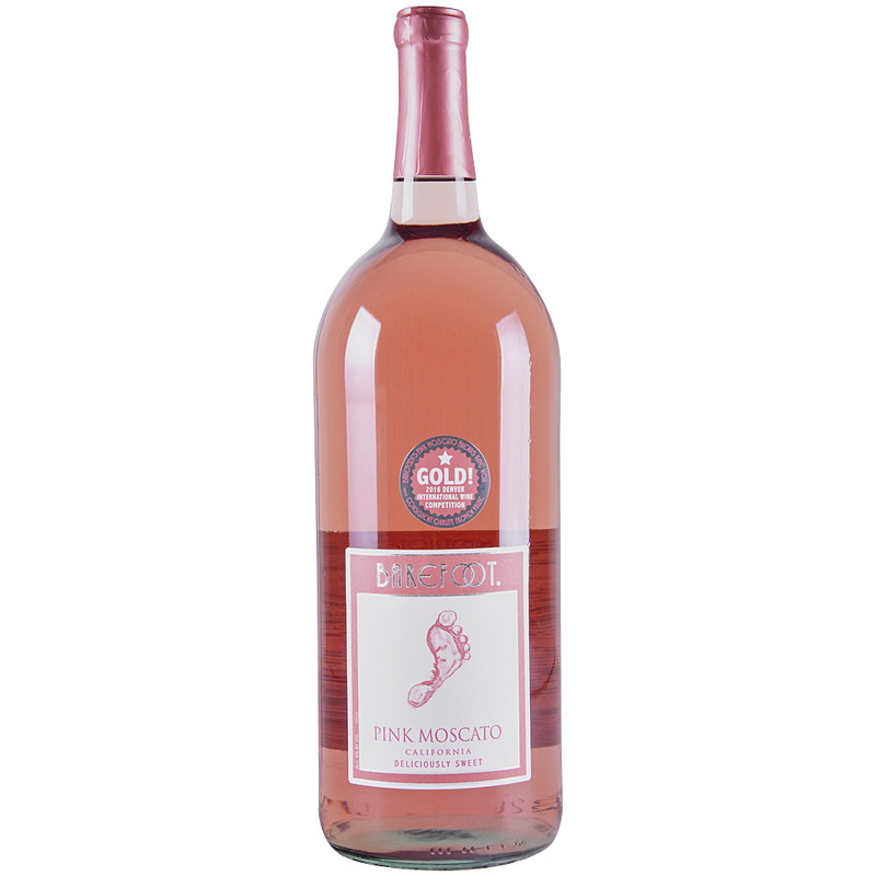 BAREFOOT PINK MOSCATO 1.5L