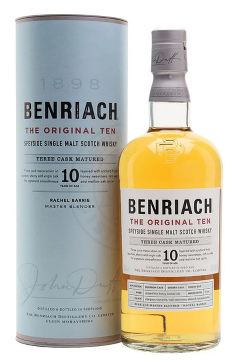 BENRIACH THE ORIGINAL TEN 750ML