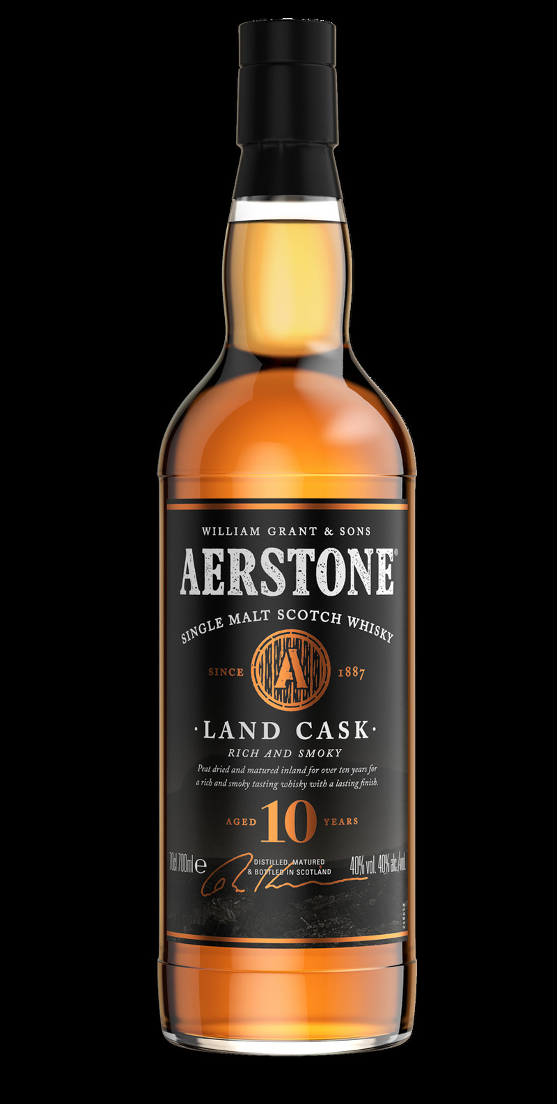 AERSTONE 10YRS LAND CASK RICH AND SMOKY