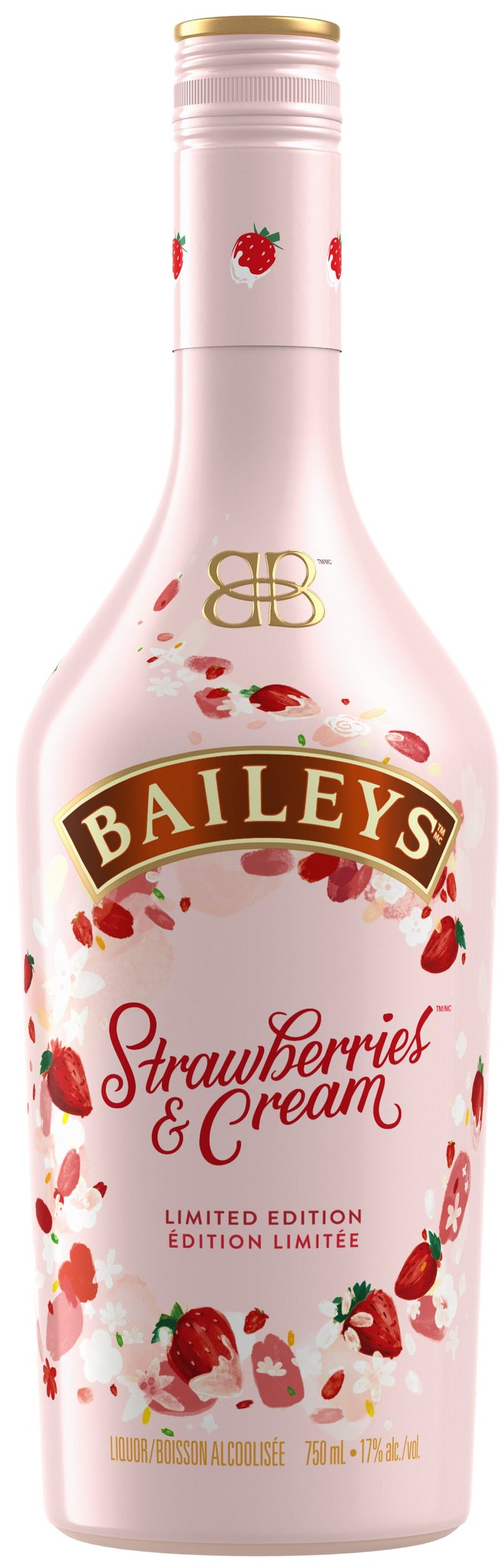 BAILEYS STRAWBERRIED & CREAM 750ML