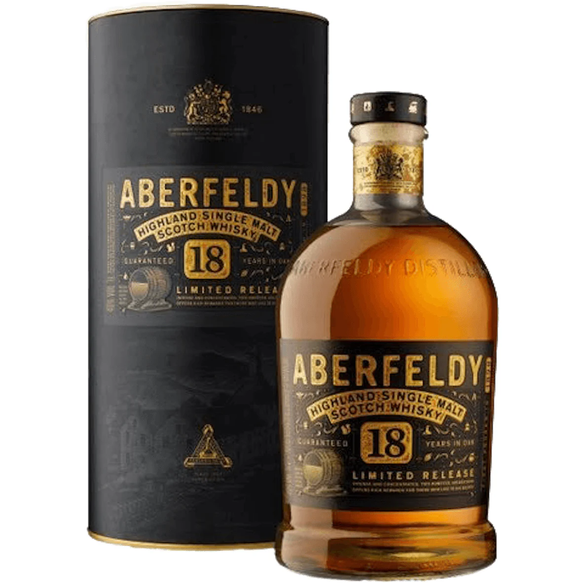 ABERFELDY 18 YEARS 750ML