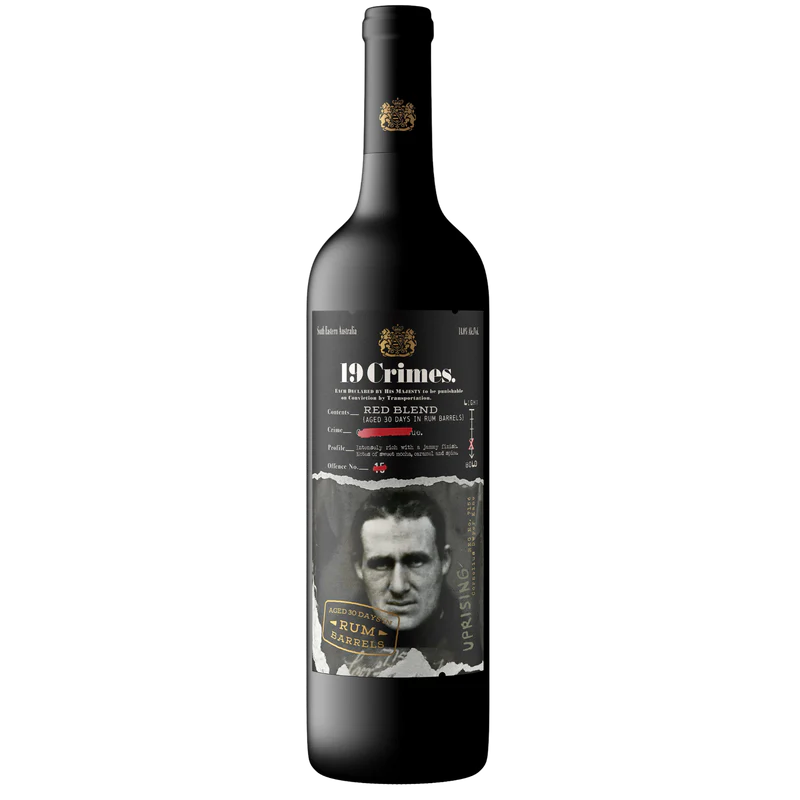 19 CRIMES THE UPRISING RED BLEND 750ML