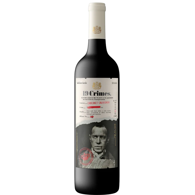 19 CRIMES CABERNET SAUVIGNON 750ML