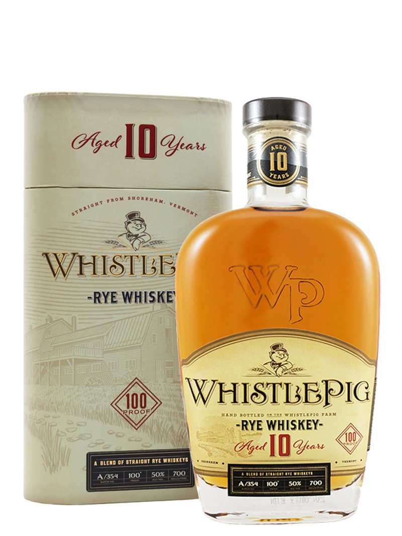 WHISTLEPIG SMALL BATCH RYE 10YRS 750ML