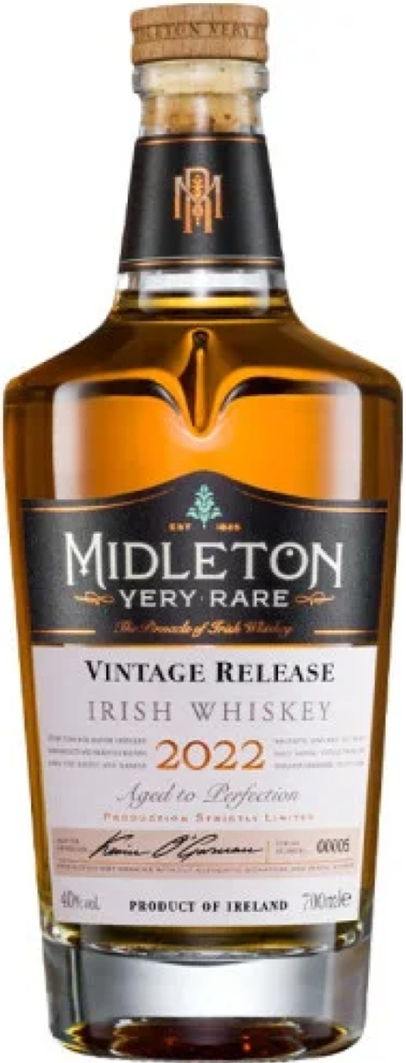 MIDLETON VERY RARE 2022 IRISH WHISKEY 750ml