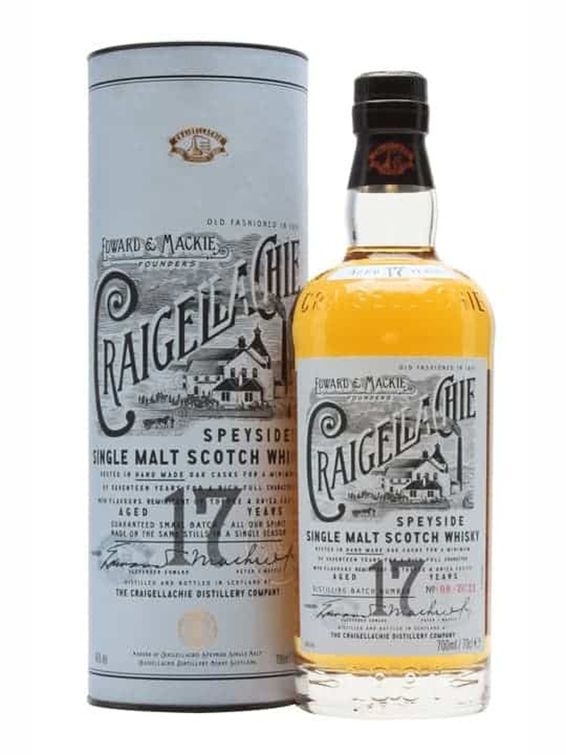 CRAIGELLACHIE 17 YEARS SINGLE MALT 750ML