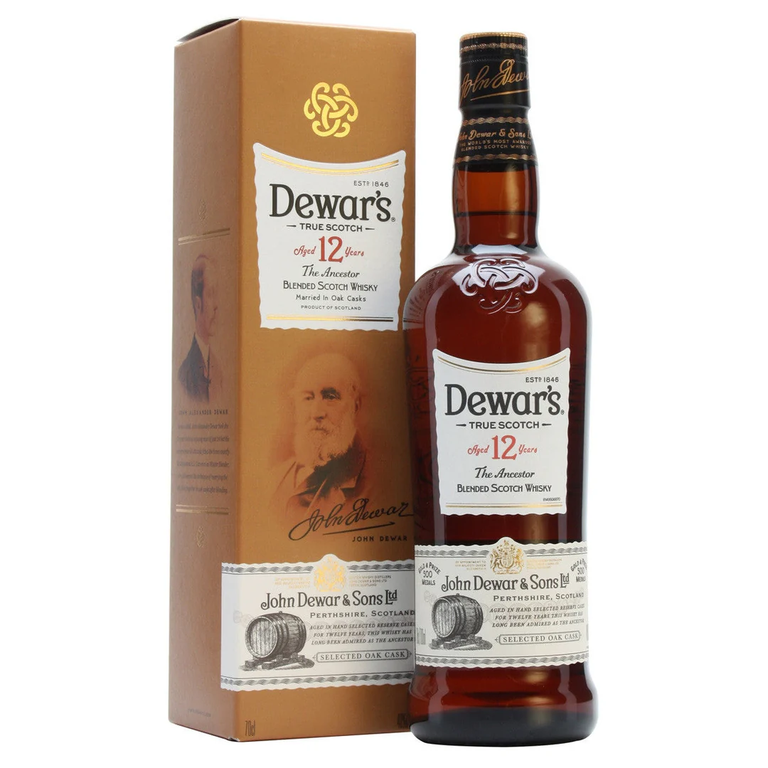 DEWAR'S 12 YEARS 750ML