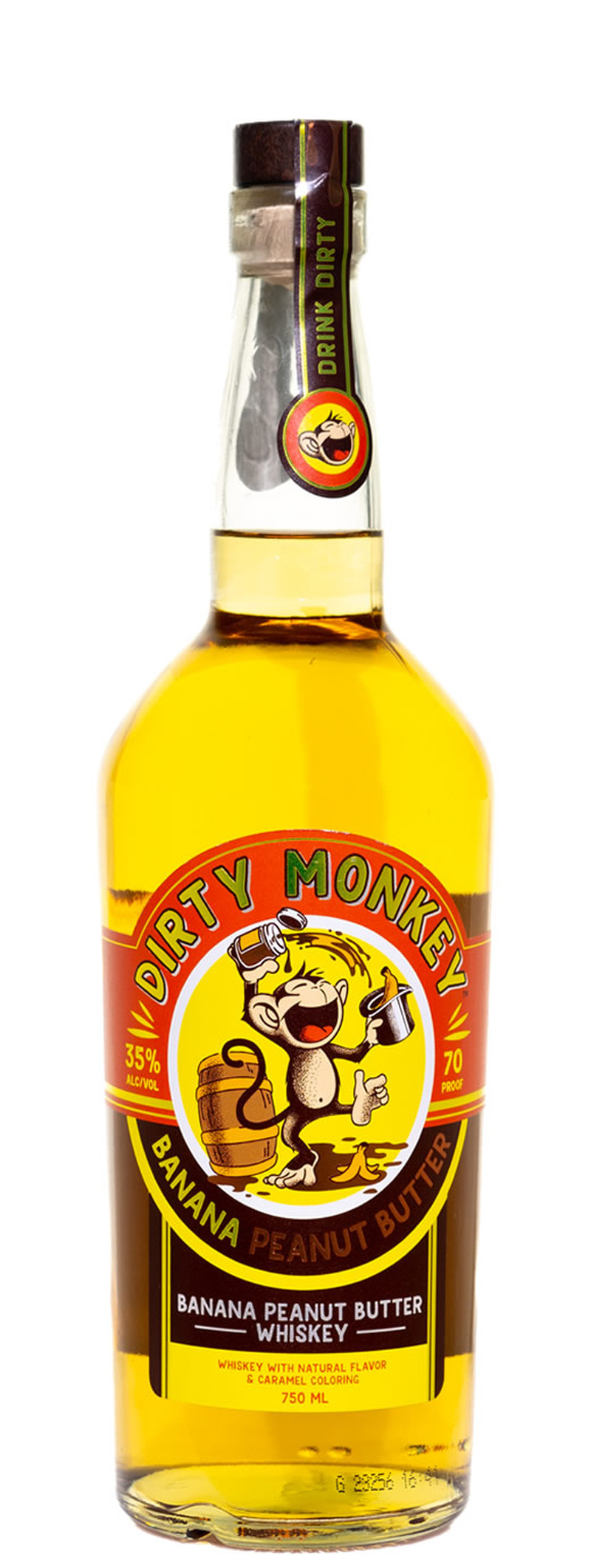 DIRTY MONKEY BANANA PEANUT BUTTER 750ML