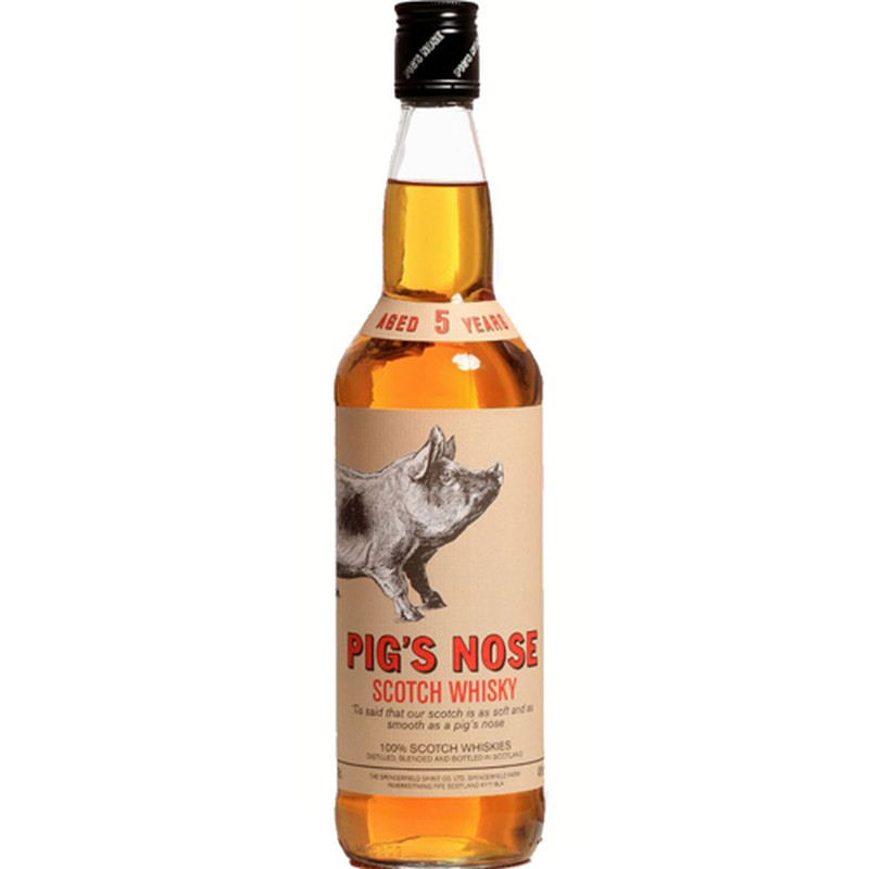 PIGS NOSE 5 YEAR BLENDED SCOTCH 750ml