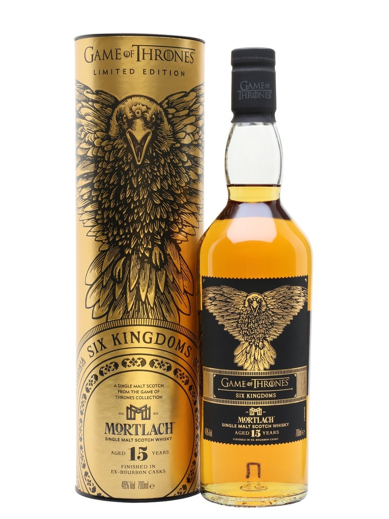 MORTLACH 15 YEARS GAME OF THRONES SIX KINGDOMS 750ML