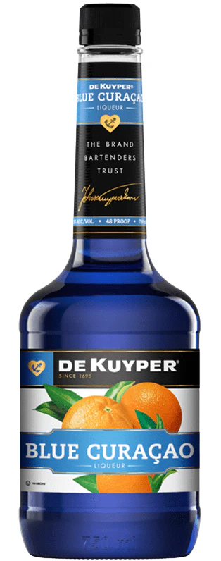 DEKUYPER BLUE CURACAO 750ML