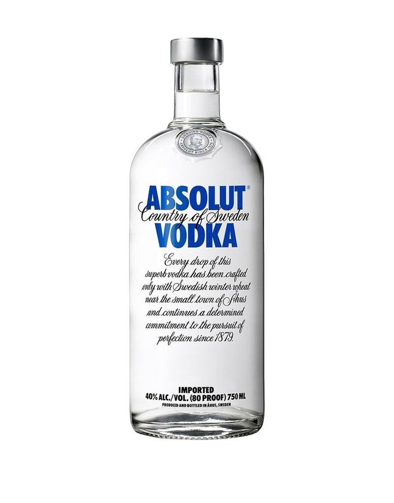 ABSOLUT VODKA 80 750ML