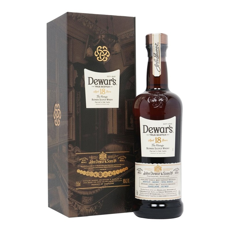 DEWAR'S 18 YEARS 750ML