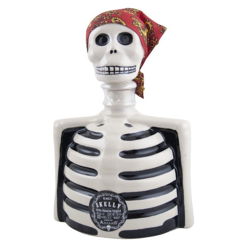 SKELLY BLANCO TEQUILA 750ML