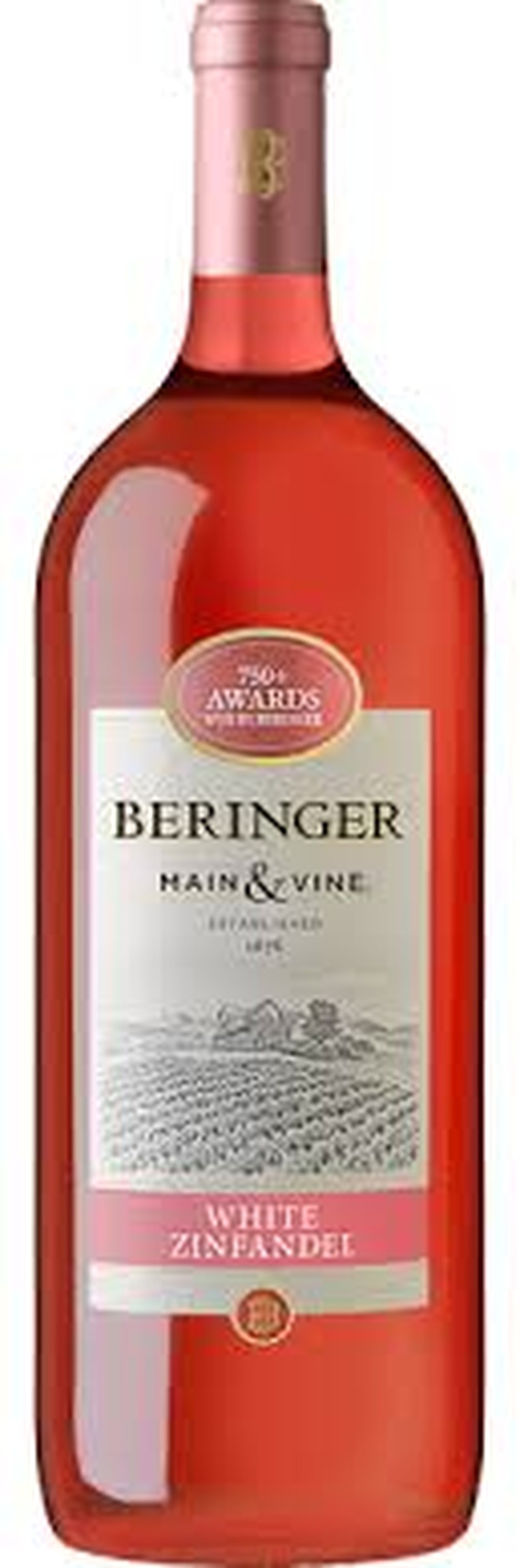 BERINGER MAIN & VINE WHITE ZINFANDEL 1.5L