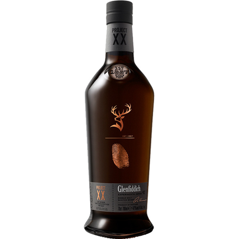 GLENFIDDICH EXPERIMENTAL SERIES  PROJECT XX SINGLE MALT 750ML